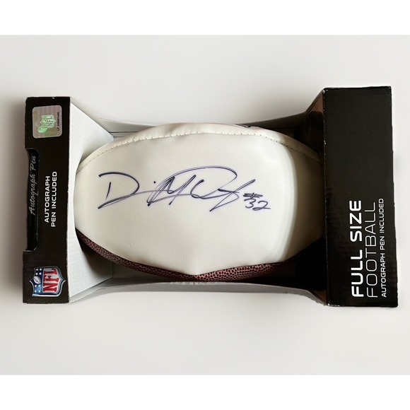 Devin McCourty Signed NFL Commemorative Football Autograph New England Patriots - Picture 1 of 10